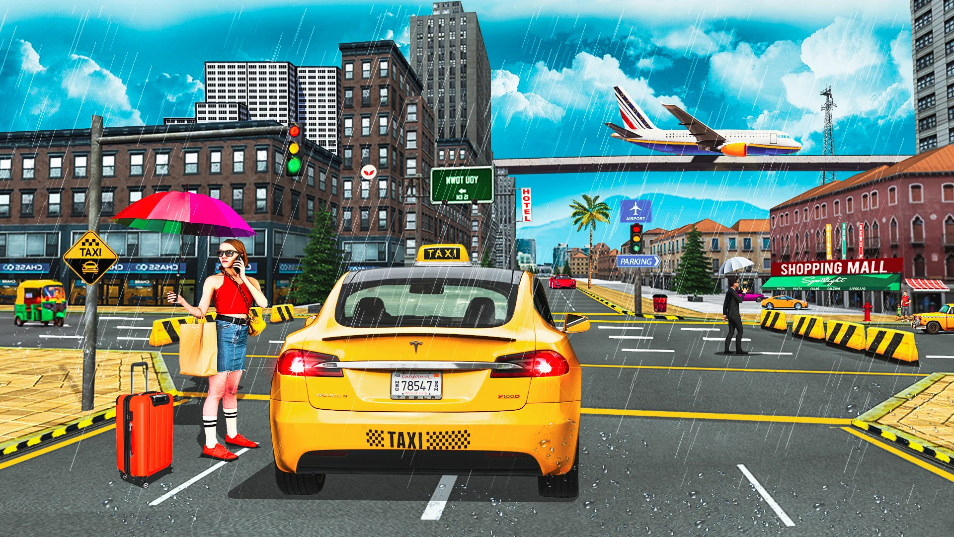 UK Taxi Car Driving Simulator screenshot
