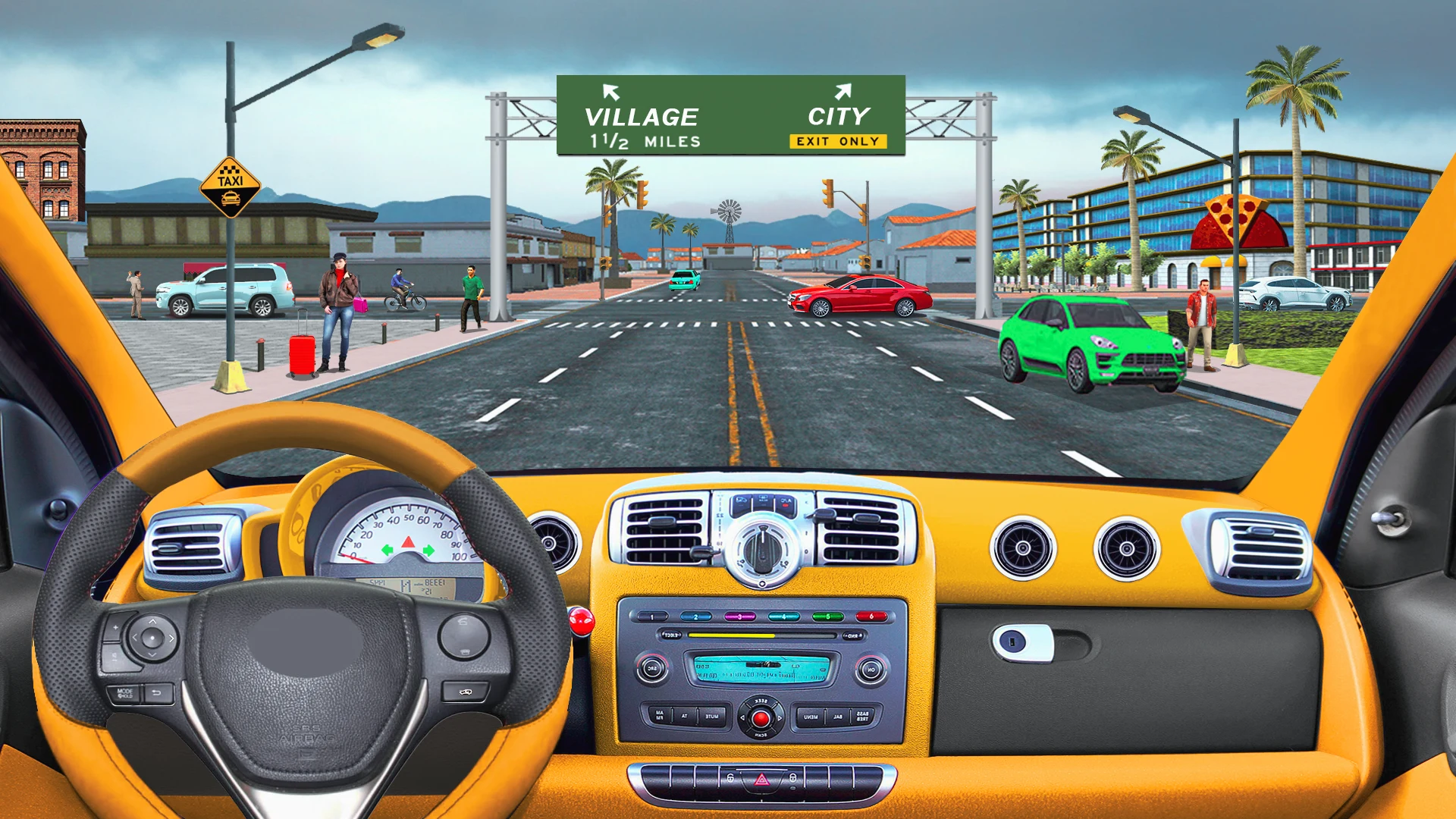 UK Taxi Car Driving Simulator screenshot