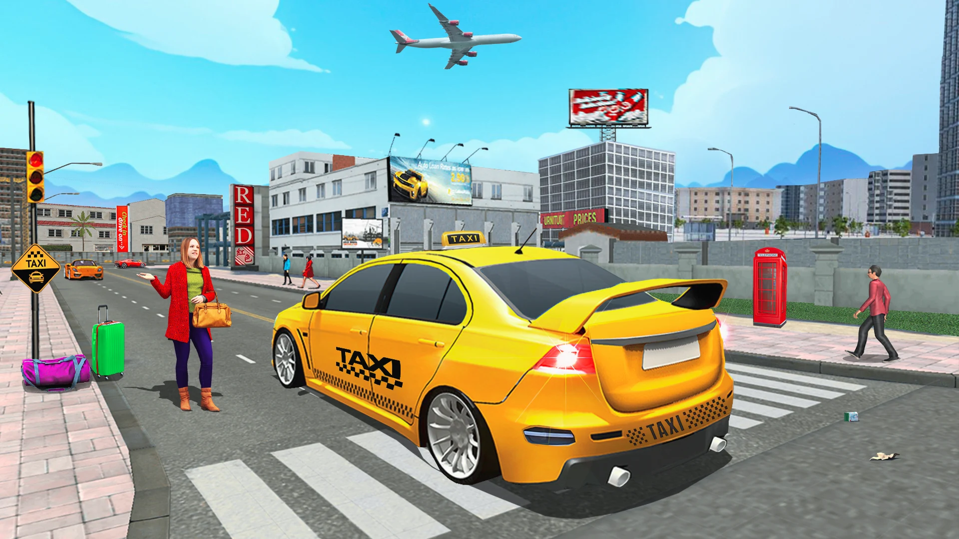 UK Taxi Car Driving Simulator screenshot