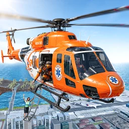 Rescue Helicopter Simulator 3D simgesi